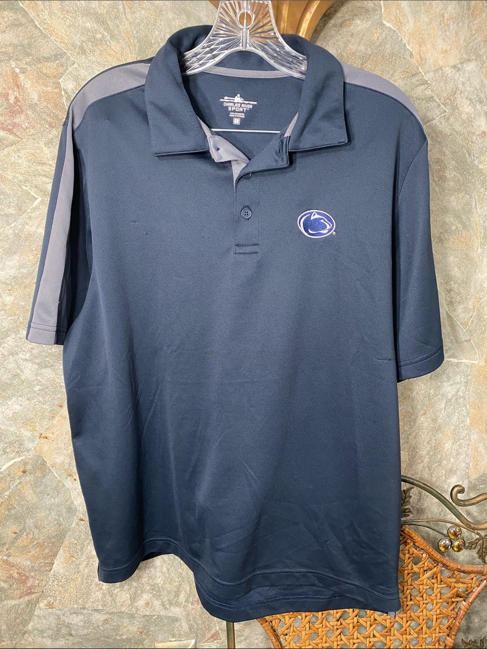 Carl’s River sport Penn State Nittany Lions men’s polo shirt